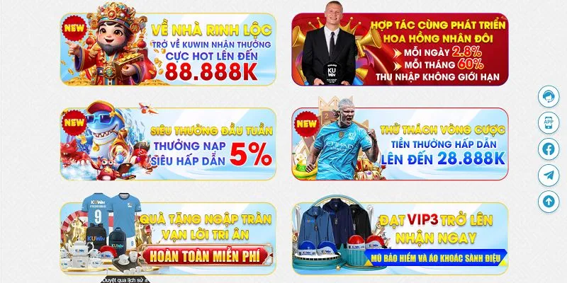 Những hoạt động hấp dẫn triển khai tại Casino của KUWIN