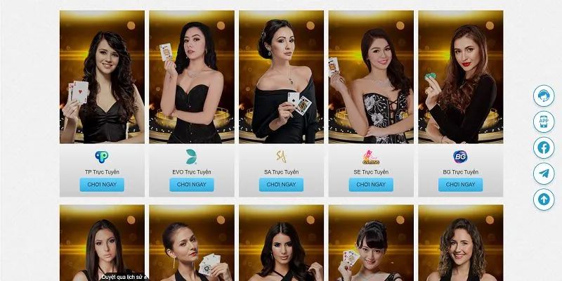 Những đơn vị cung cấp trò chơi uy tín ở Casino KUWIN