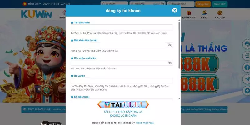 Hướng dẫn tham gia cá cược